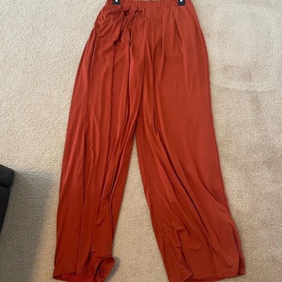 Rust Windsor Wide leg pants - Picture 2 of 3